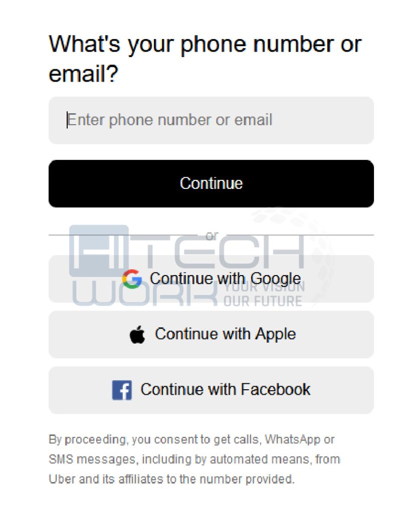 Type your email or phone number