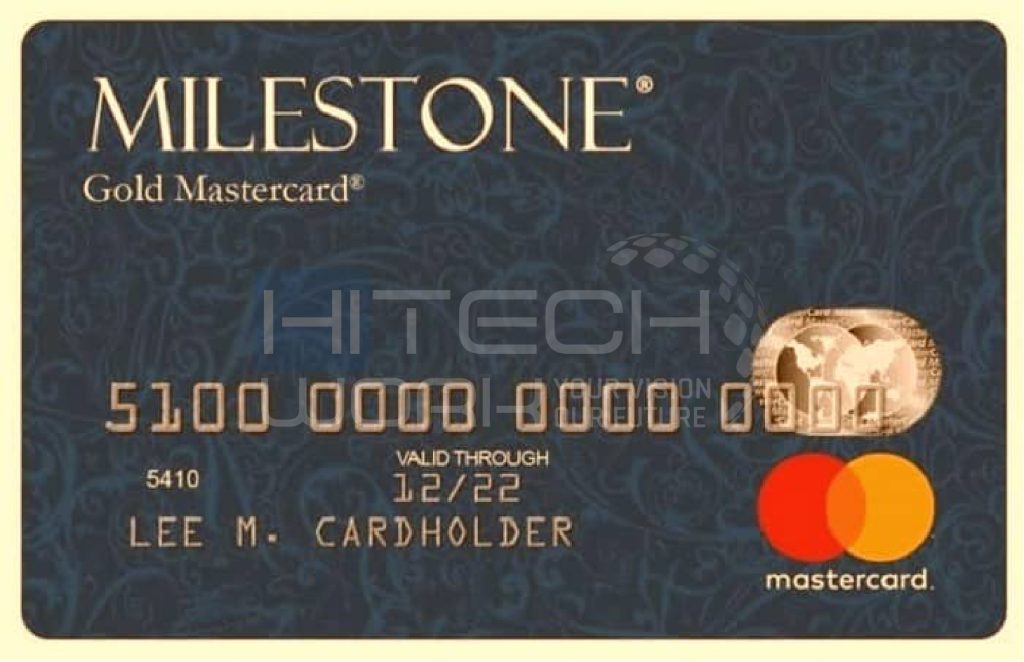 Milestone Gold MasterCard Activation Process