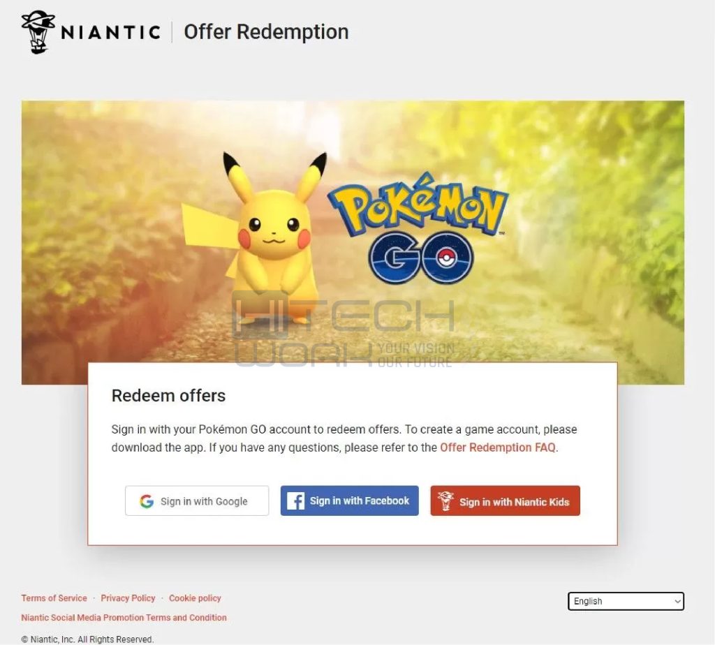 Redeem Pokemon Promo Codes