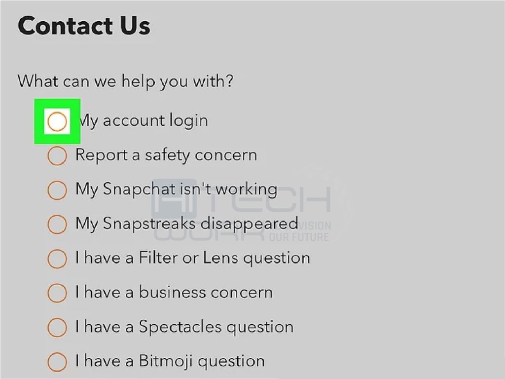 Snapchat Contact