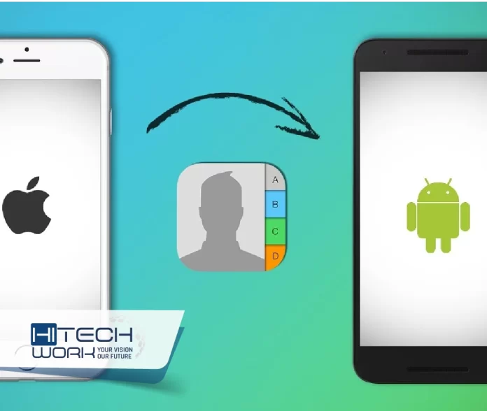 Transfer Data from Android to iPhone Manually