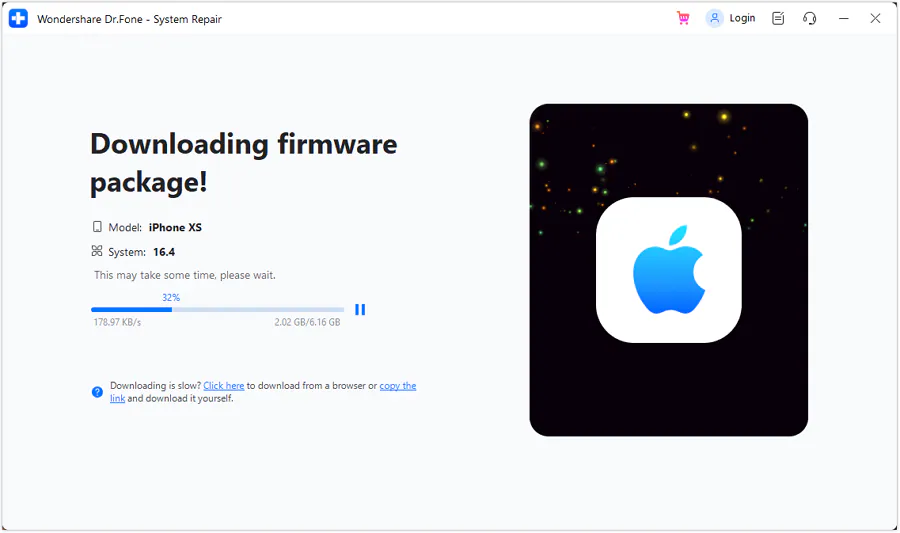 Download the right iPhone firmware