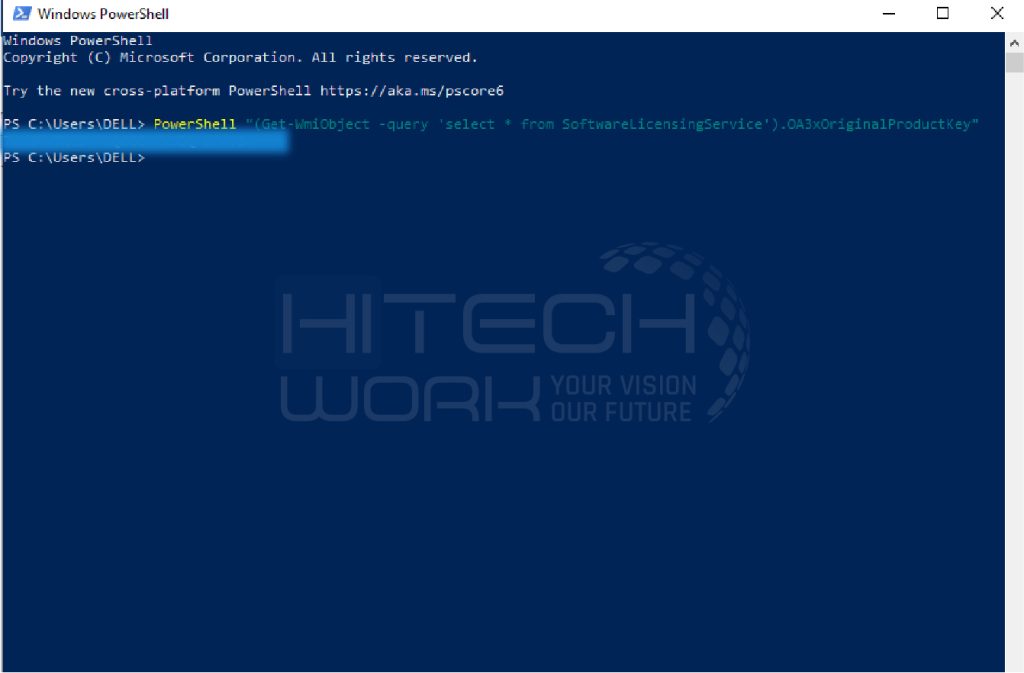 Using PowerShell