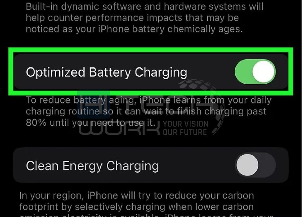 Optimized battery charging