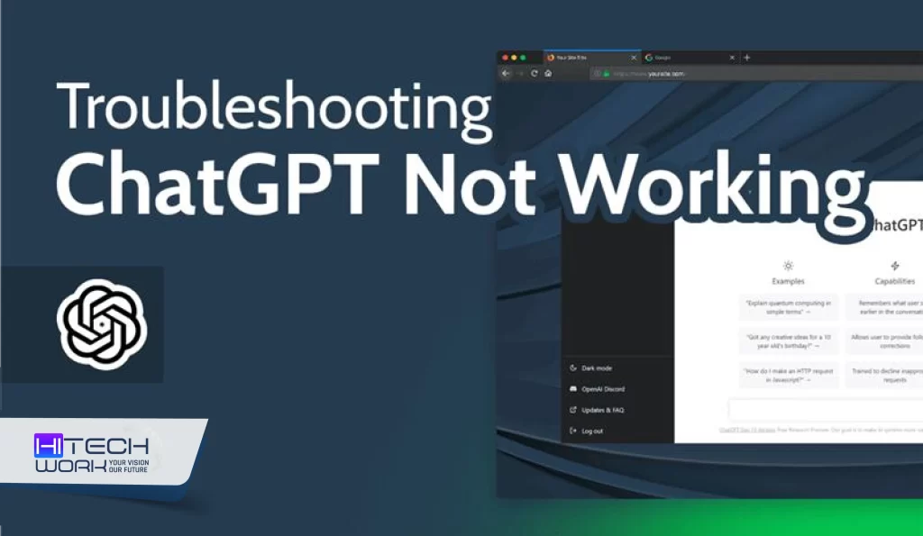 Why is ChatGPT not working