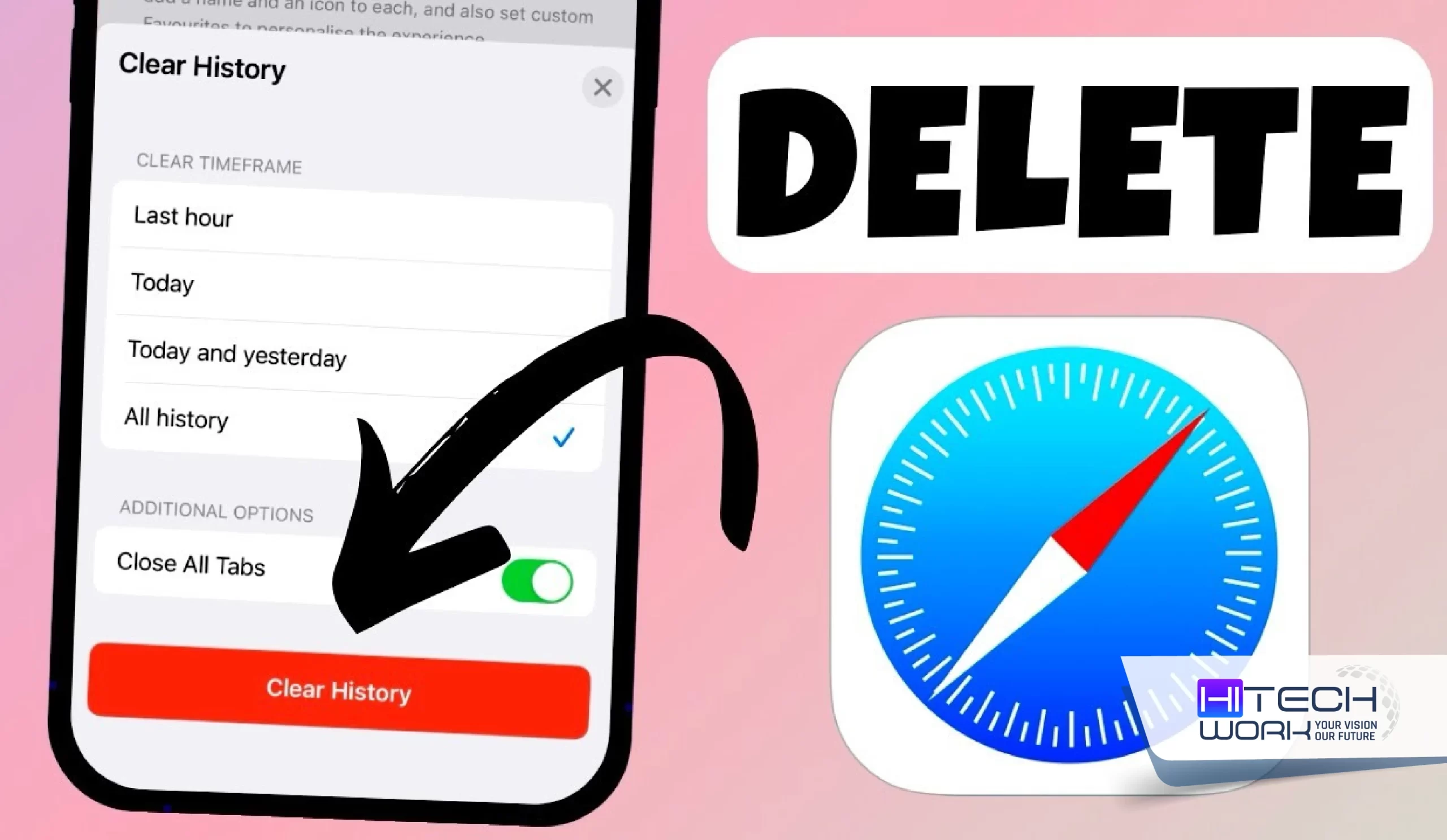 Clear Browsing History on iPhone