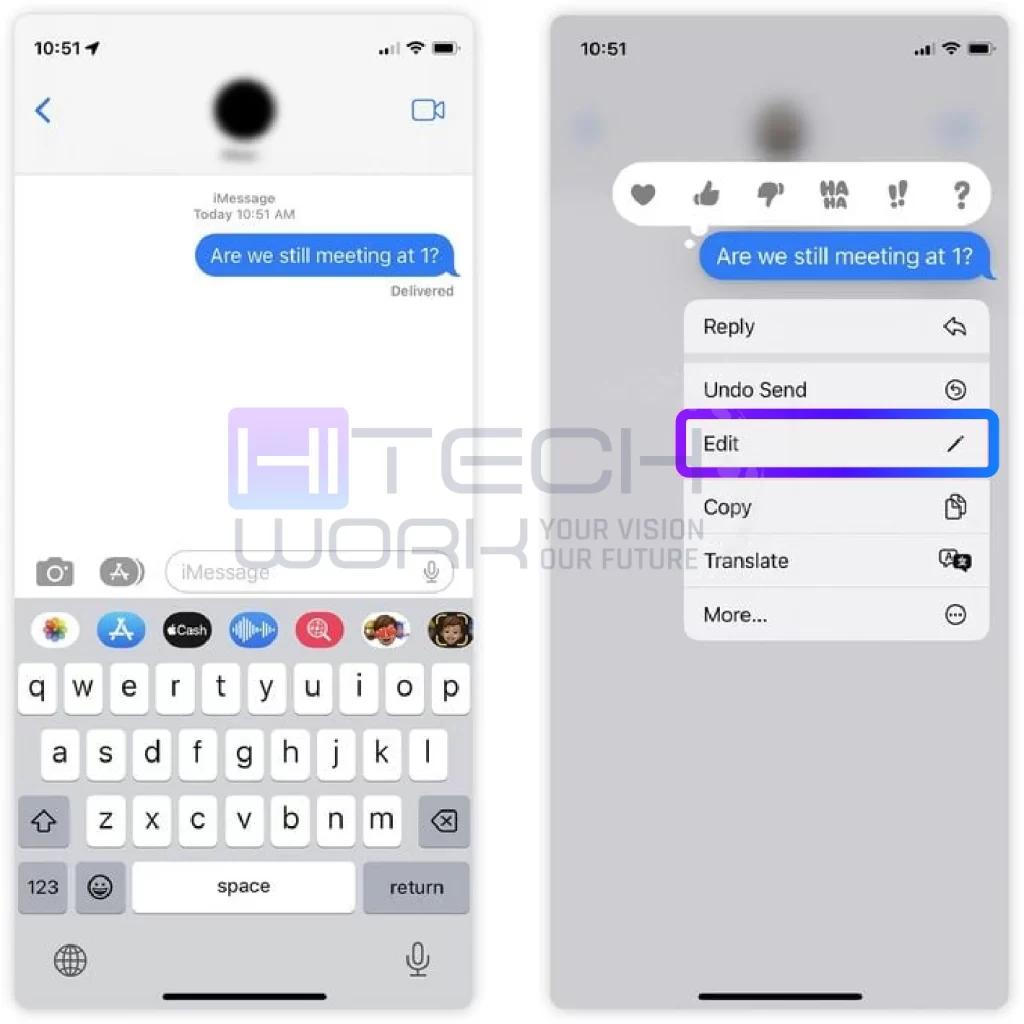 How to Edit an iMessage